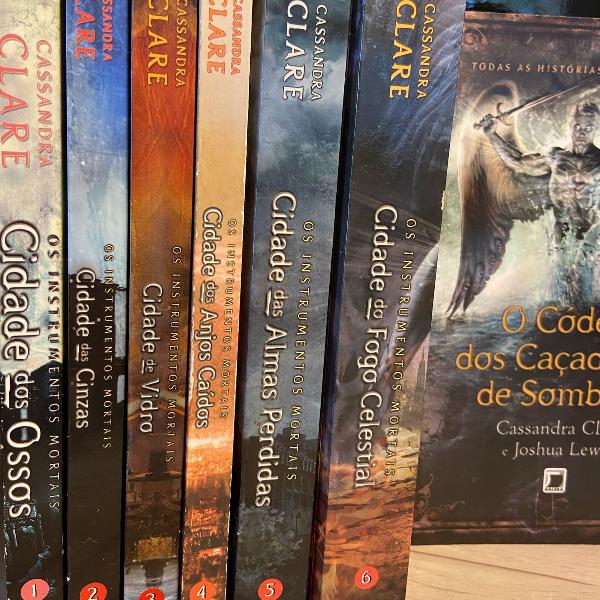 coleção instrumentos mortais - cassandra clare