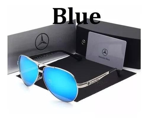 culos De Sol Mercedes Benz Polarizado Uv400 Lente Azul §