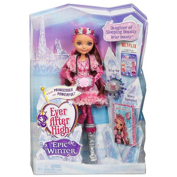 ever after high epic winter briar beauty doll
