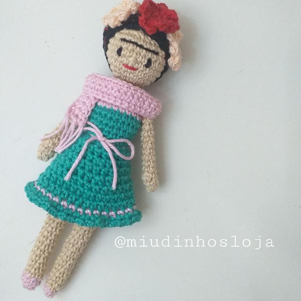 fridinha Kahlo amigurumi