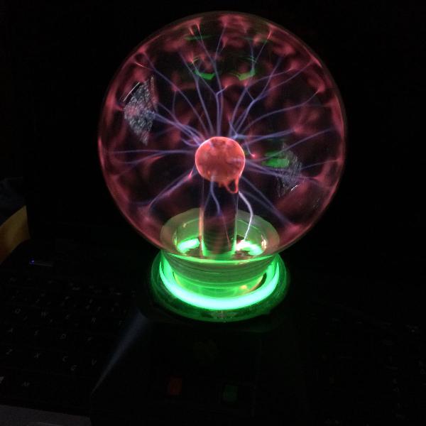 globo de plasma