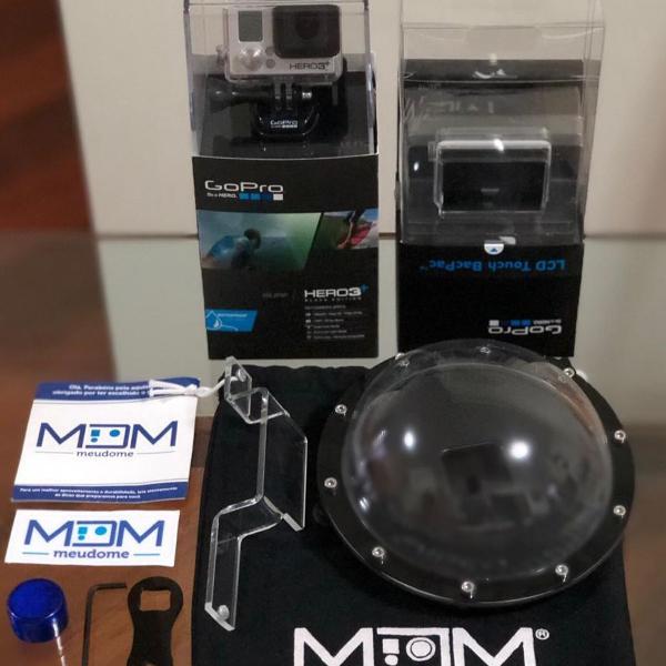 go pro hero 3+ com dome