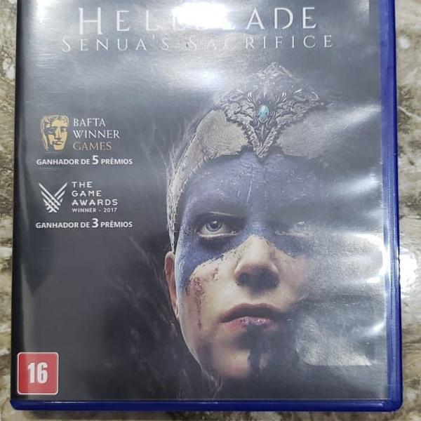 jogo ps4 hellblade senua's sacrifice