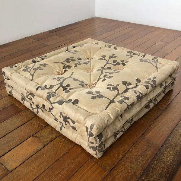 kit de 2 futons turcos 50x50x13 cm