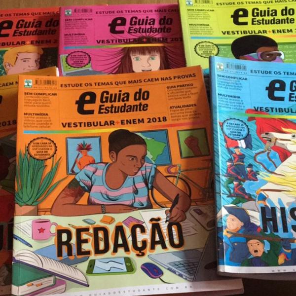 kit livros guia do estudante