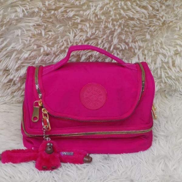 lancheira térmica kipling pink