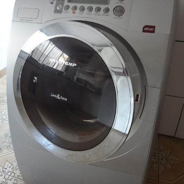 lavadora/secadora de roupas brastemp 7 kg ative! lava &amp;