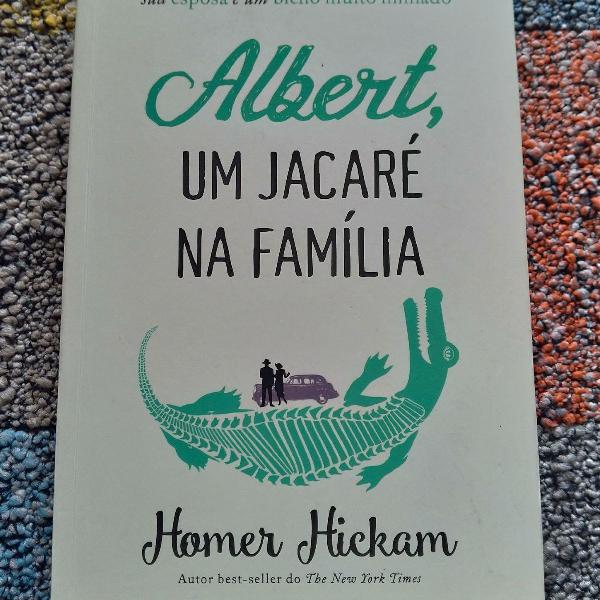 livro "Albert, um jacaré na família"