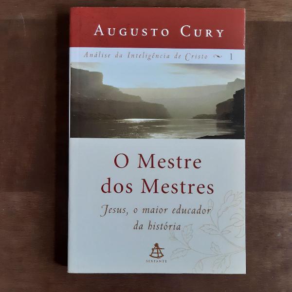 livro O mestre dos mestres. Augusto Cury.