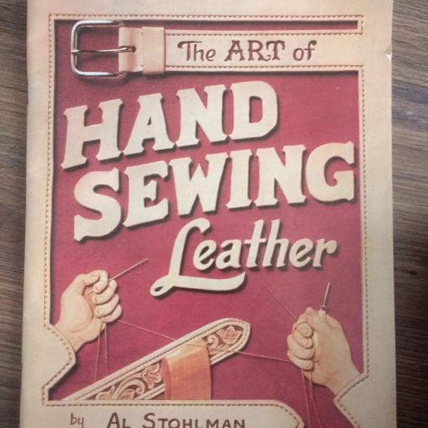 livro a arte de costurar couro | the art of sewing leather