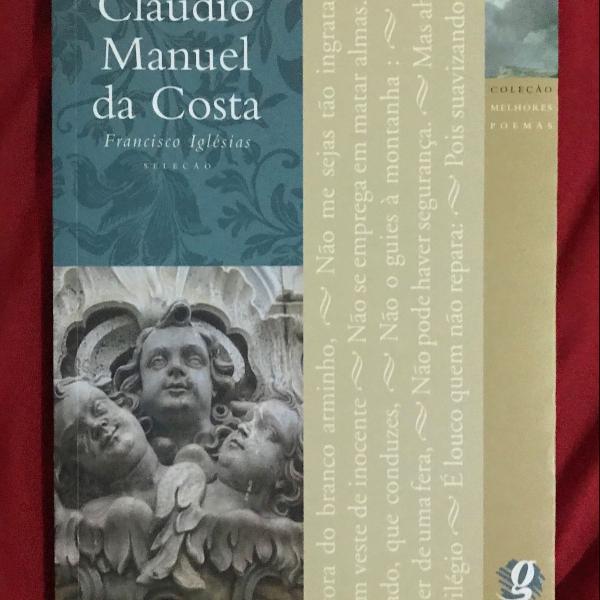 livro cláudio manuel da costa - melhores poemas