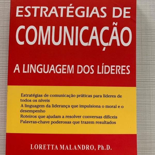 livro estratégias de comunicação