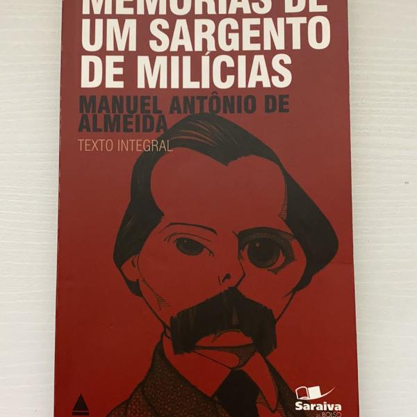 livro memórias de um sargento de milícias