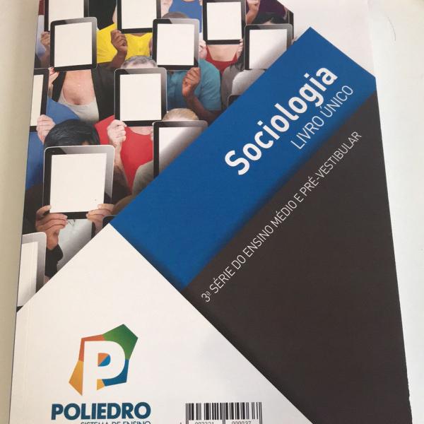 livro único sociologia poliedro completo