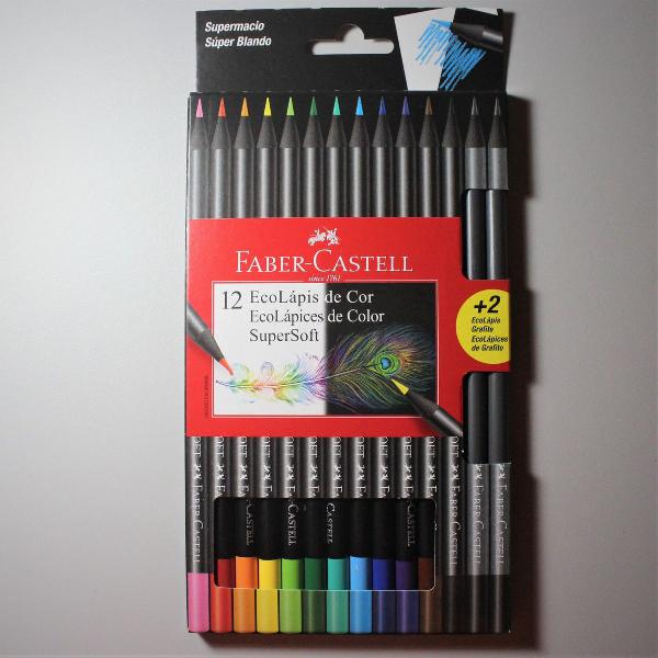 lápis de cor soft faber castell