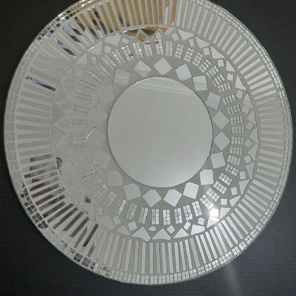 mandala em espelhos 40cm
