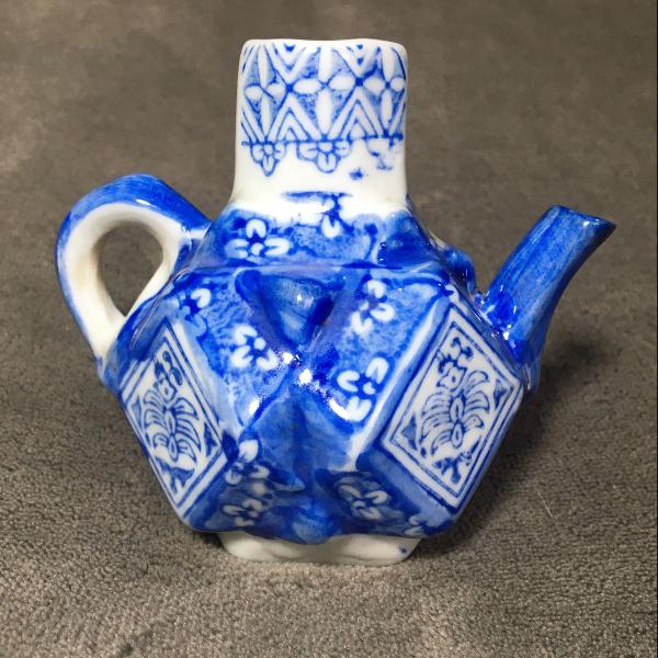 mini bule porcelana chinesa