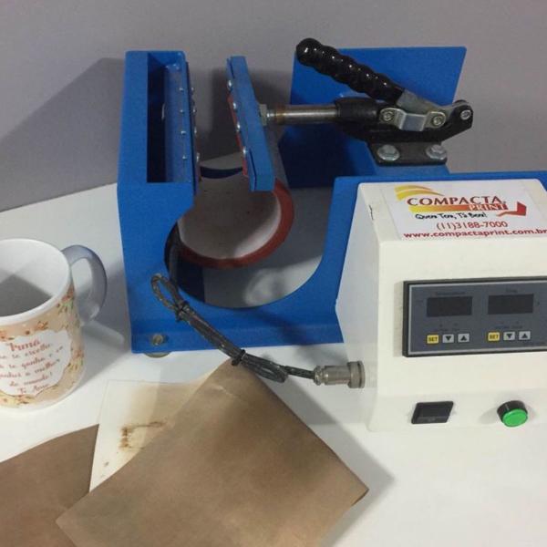 máquina para estampar canecas com impressora para