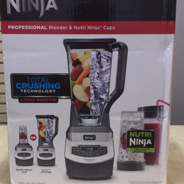 ninja liquidificador + nutri ninja