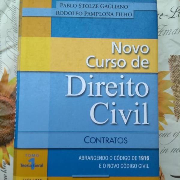 novo curso de direito civil contratos