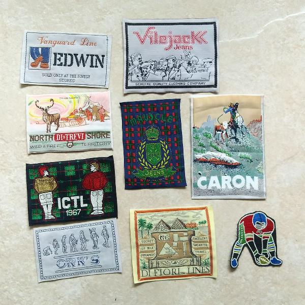 patches - marcas vintage