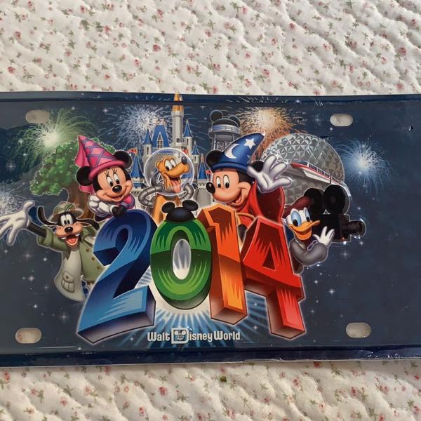 placa decorativa disney