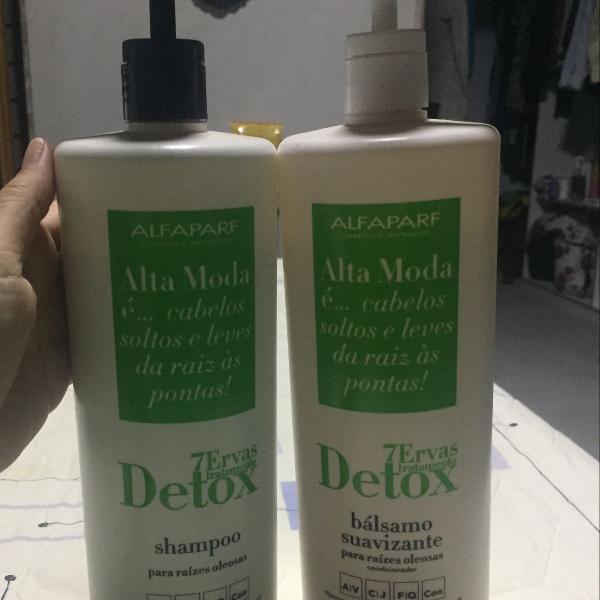 shampoo e condicionador alecrim alfaparf (profissional)