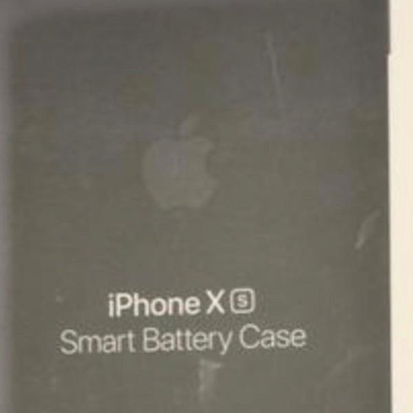 smart battery case para iphone x-xs preto