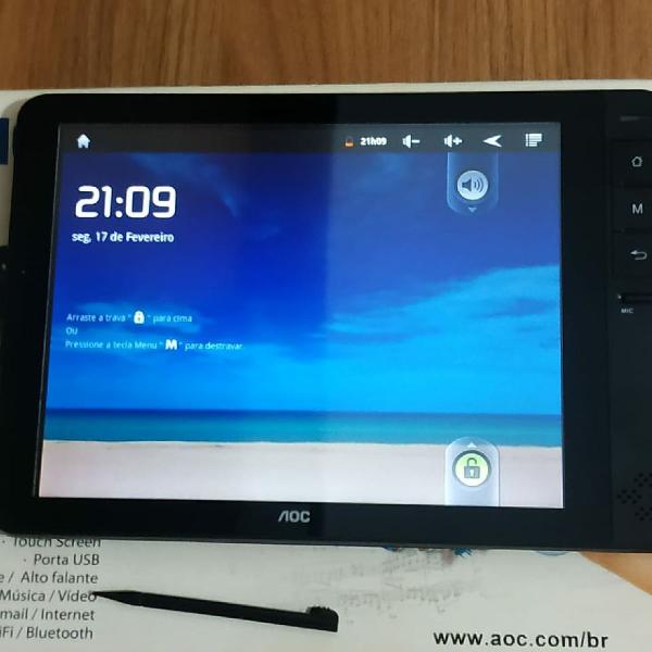 tablet breeze AOC antigo e usado