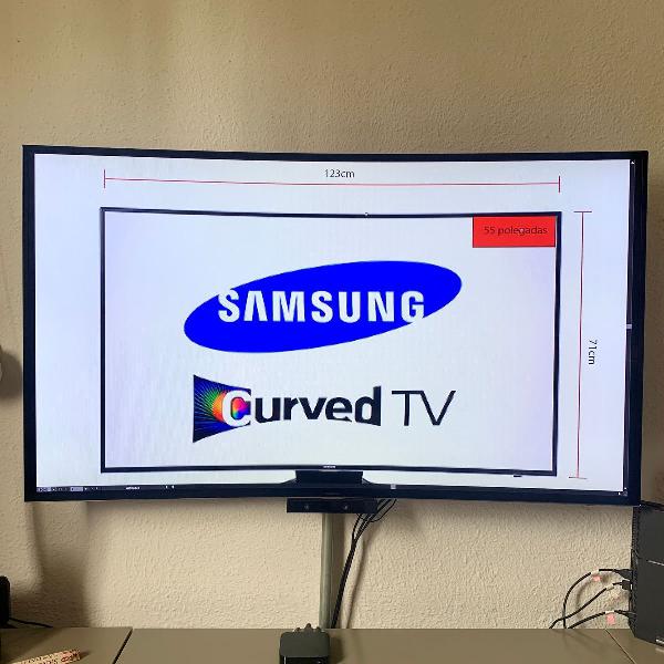 tv samsung curve hd - smart tv 55 3d samsung curve