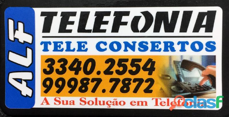 CONSERTOS DE REDE TELEFONICA INTERNA