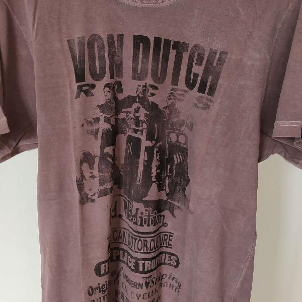 Camiseta estilosa e pouco usada da Von Dutch