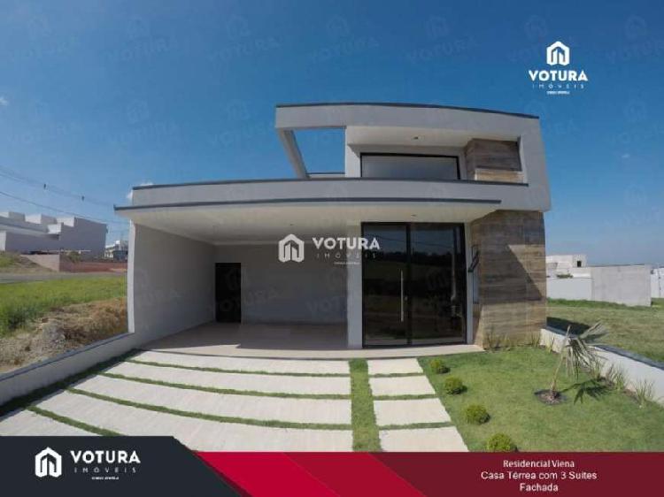 Casa térrea - Com 03 Suítes - Jardim Residencial Viena