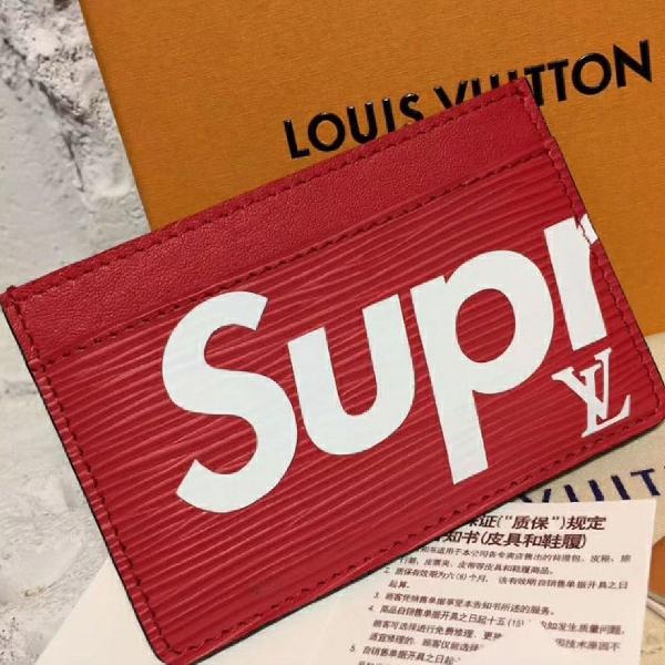 Porta Cartão Louis Vuitton x Supreme