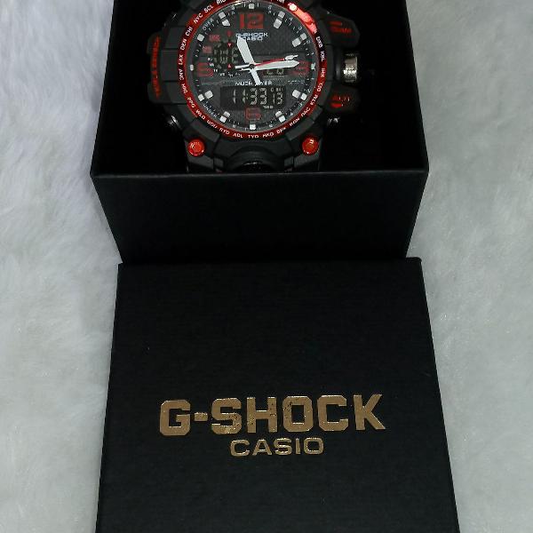 Relógio G-Shock Vermelho e Preto