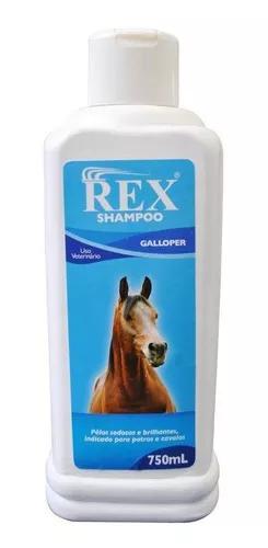 Shampoo Para Cavalos Rex Galloper- 750 Ml
