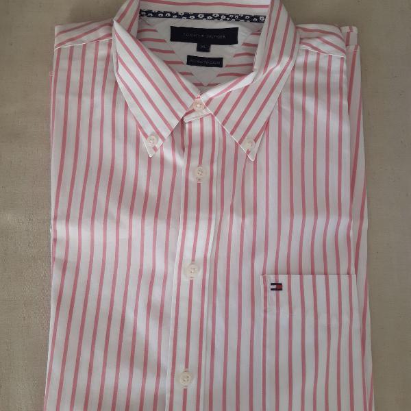 camisa clássica masculina tommy hifiger