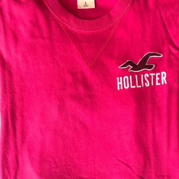 camisa de malha hollister original