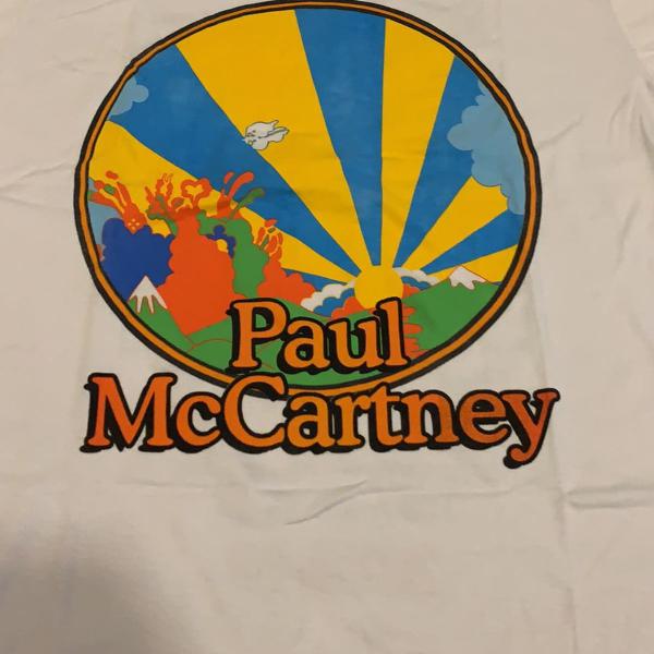 camisa turnê paul mccartney 2018-19