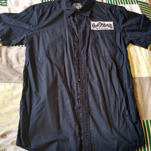 camisa work shirt gas monkey original