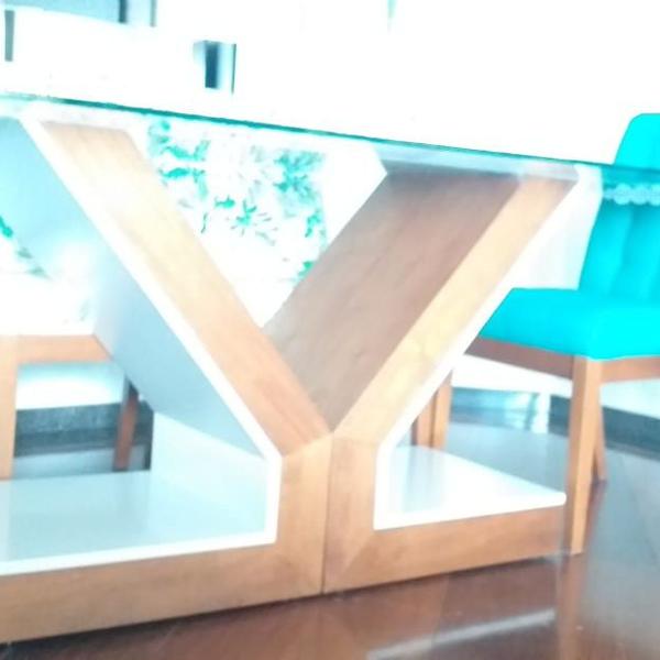 mesa com 6 cadeiras
