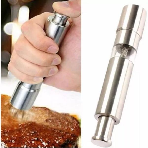 moedor pimenta sal inox cozinha churrasco condimento