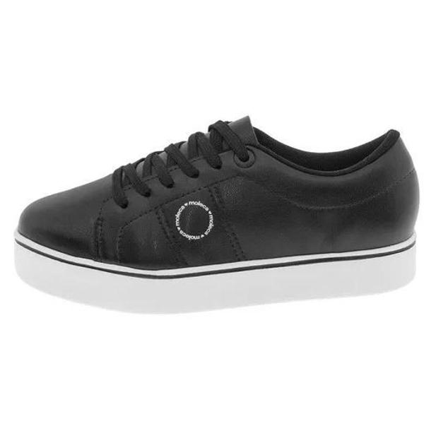 tenis moleca napa turin preto novo