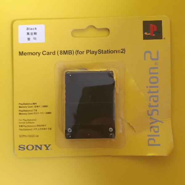 01 Memory Card Playstation 2 8MB