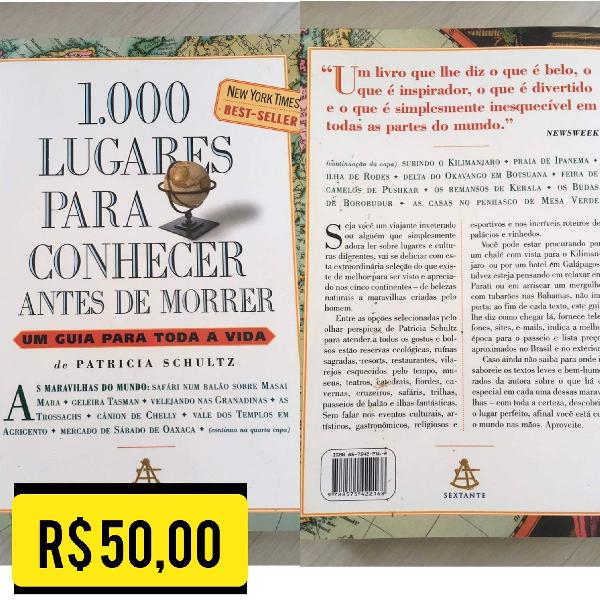 1000 LUGARES PARA CONHECER ANTES DE MORRER - PATRÍCIA