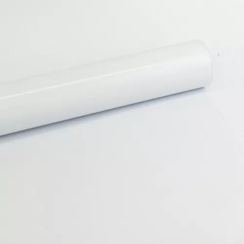 Adesivo Papel Laca Para Móveis Alto Brilho Branco 0,61m