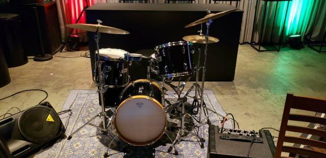 Bateria Pearl Session anos 90