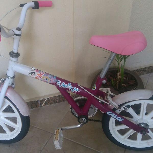 Bicicleta Caloi conservada de pouco uso, modelo Pupe Puff