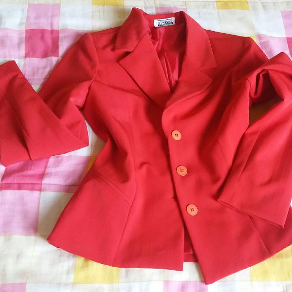 Blazer vermelho