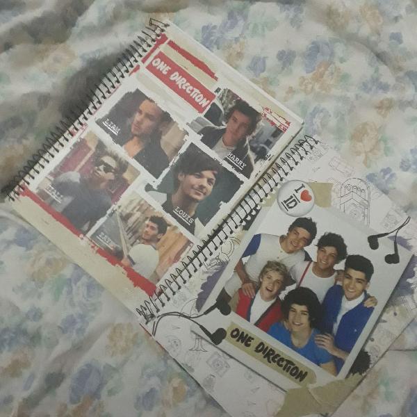 Caderno universitário One Direction